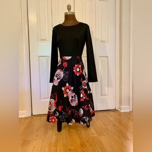 Skull dress size medium